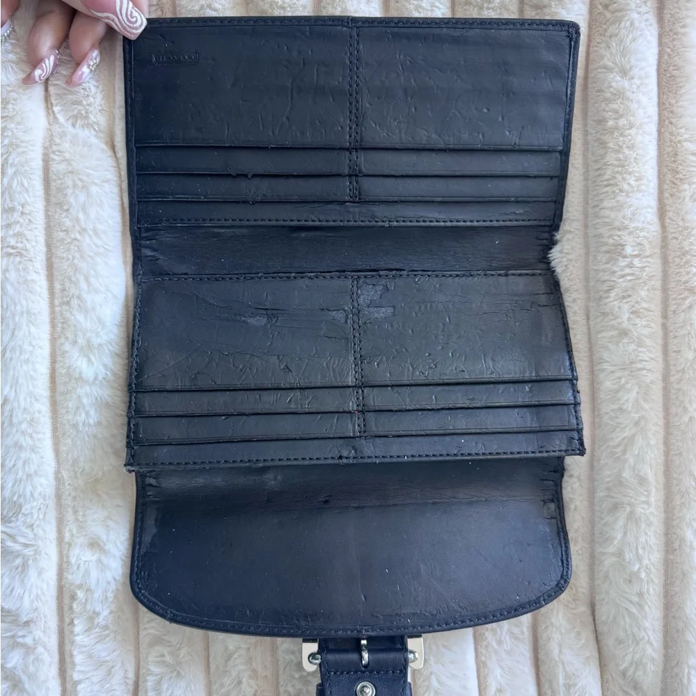 Coach  Black Leather wallet